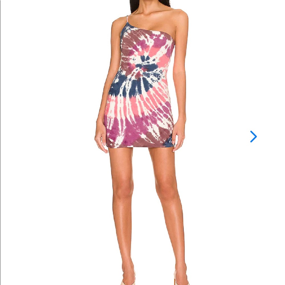 Lovers + Friends Tie Dye Mini Dress